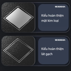 Phễu thoát sàn lát gạch MERDRAIN _MD-S8012